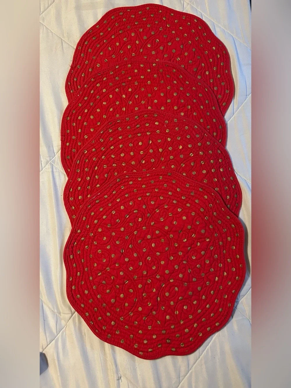 None set quilted